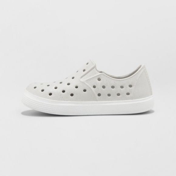 Toddler EVA Andreya Water Shoes Sparkly Silver - Picture 2 of 3